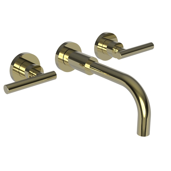 Newport Brass Wall Mount Lavatory Faucet in Polished Brass Uncoated (Living) 3-991L-03N - main